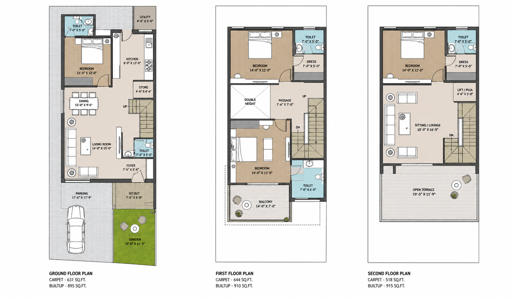 Villa 17 Plan