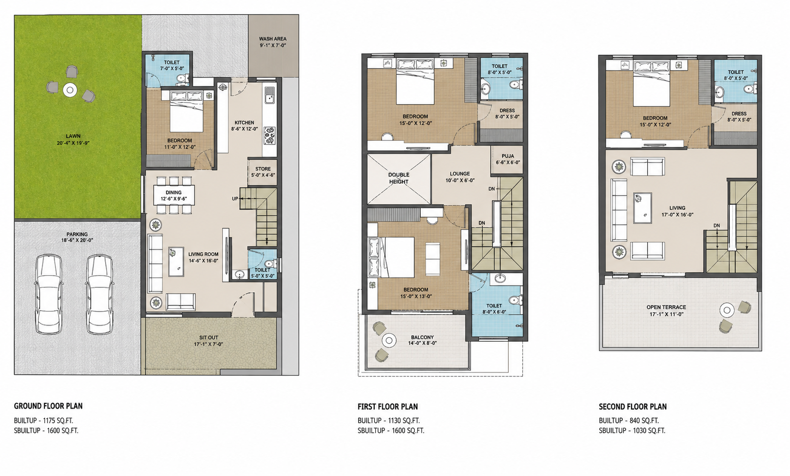 Villa 01 Plan