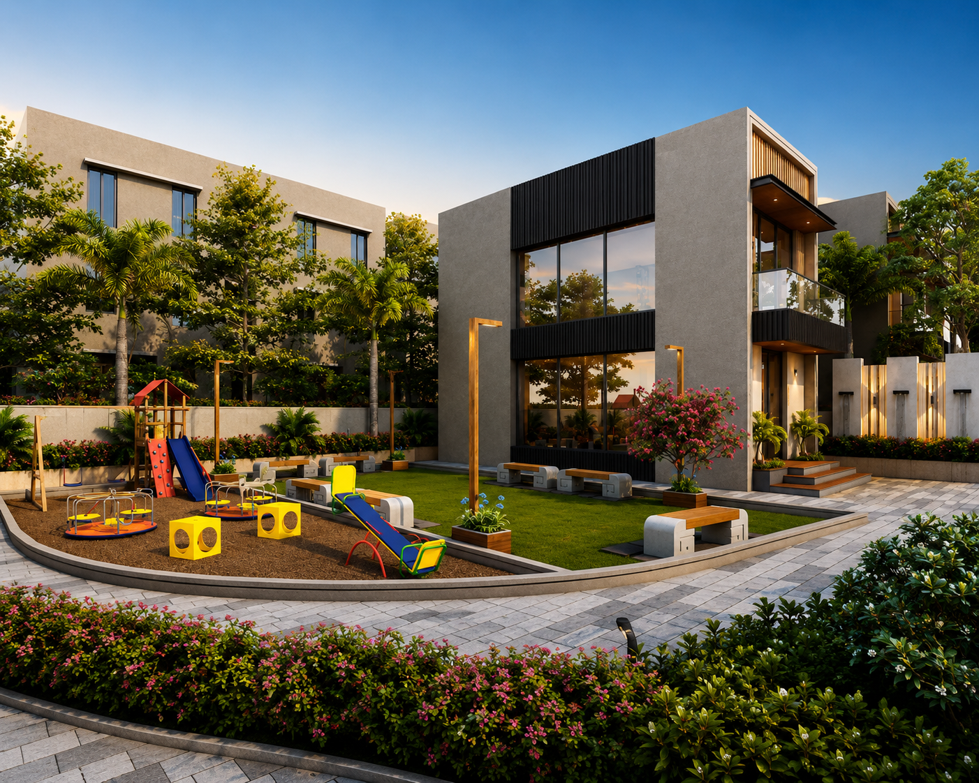 Beautiful Garden View